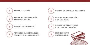 Beneficios de leer antes de dormir